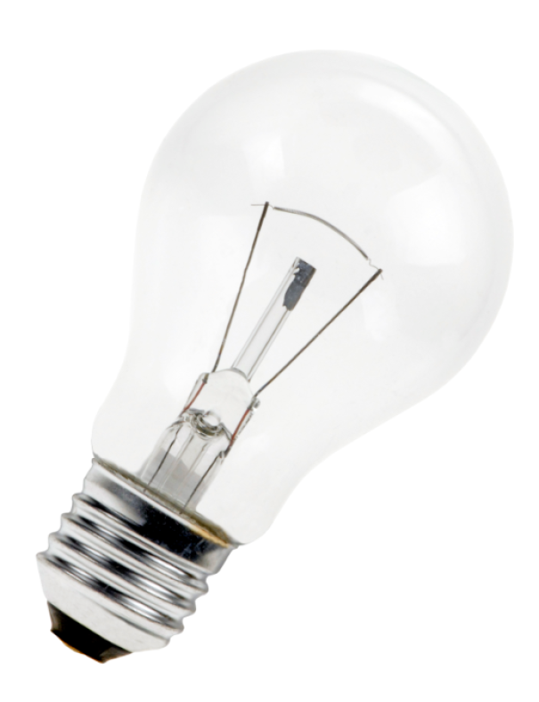 Lampadina a incandescenza A60 Bailey Chiara attacco E27 60W - 33444 01