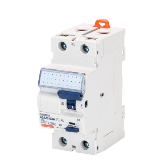 Interruttore differenziale puro Gewiss 2P 25A 30mA tipo A 2 moduli -  GWD4012 01