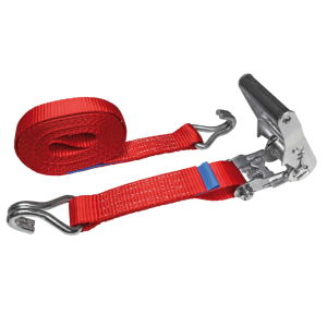 Cinghia Cricchetto Cremagliera Fissaggio 4x Automatico 1,8m X 25mm - Foto 6