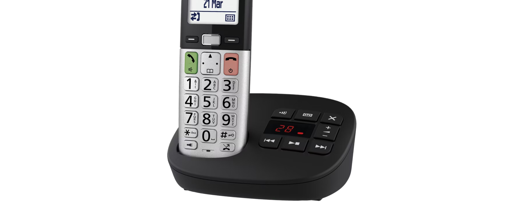 panasonic cordless digitale panasonic con display 2,1
