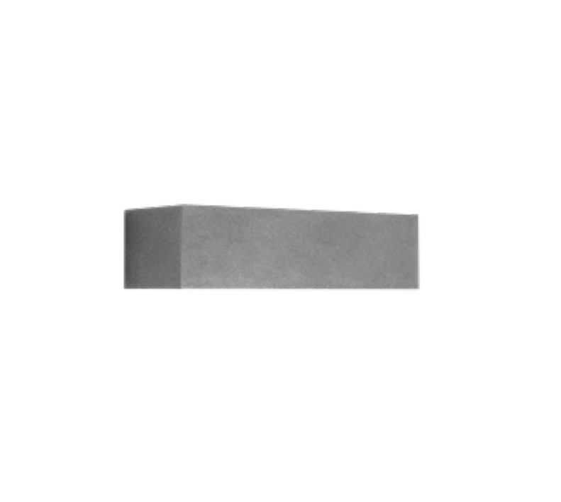 Lampada da parete led Prisma Quasar 30 B 32W 3000K grigio metallizzato - 303566 01