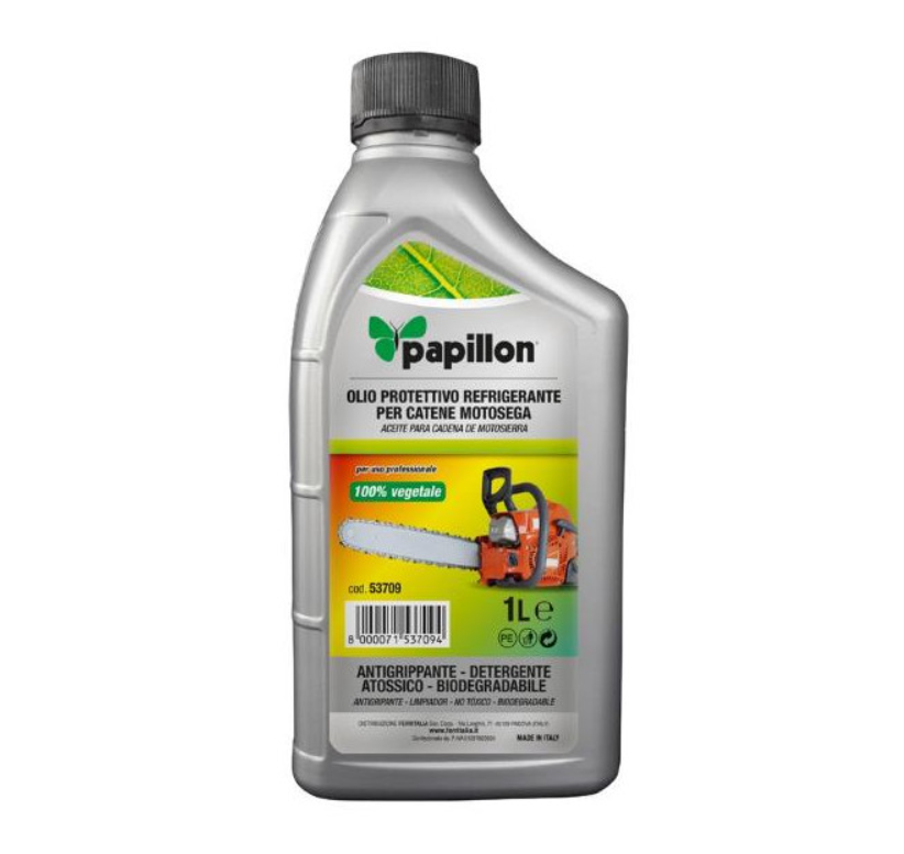 olio vegetale per catena motosega 1 litro flacone flacone olio vegetale per catena motosega 1 litro