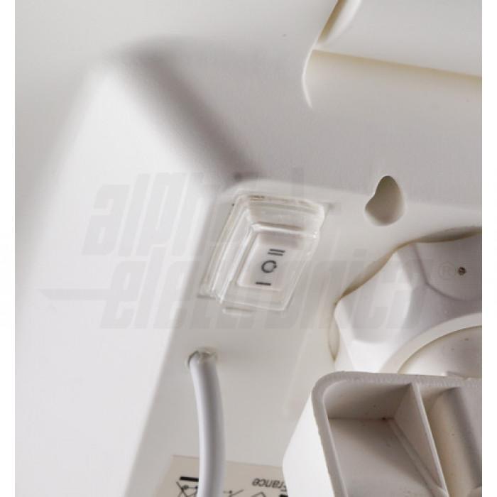 Proiettore led a energia solare Alpha Elettronica Solarte 11W 4000K bianco - JO461NW 03