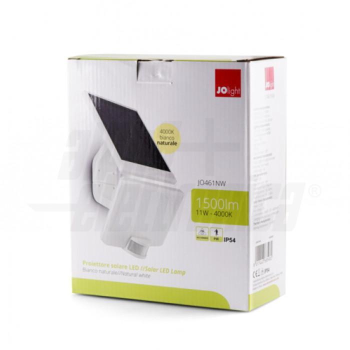 Proiettore led a energia solare Alpha Elettronica Solarte 11W 4000K bianco - JO461NW 06
