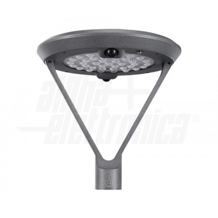 Lampione led a energia solare Alpha Elettronica Modus 20W 3000K grigio antracite - JO638/VW1 01
