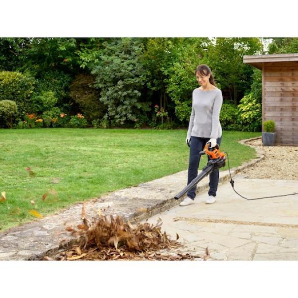 Soffiatore/aspiratore/trituratore a filo Black & Decker con zaino 3000W - BEBLV300-QS 05