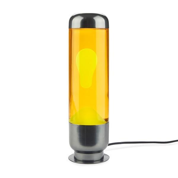 Lampada da tavolo led GeneralImport Lava Capsule attacco GU10 35W arancione - 28011 01