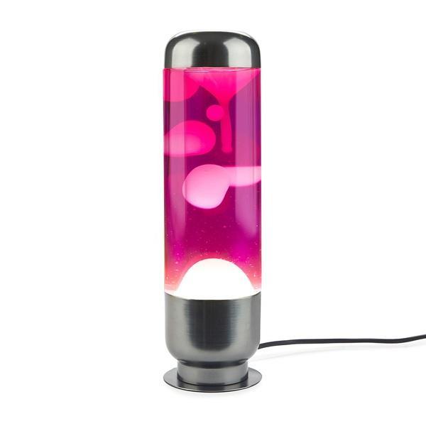Lampada da tavolo led GeneralImport Lava Capsule attacco GU10 35W rosa - 28012 01