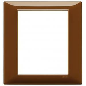 Placca 8 moduli colore reflex tabacco 14668.49