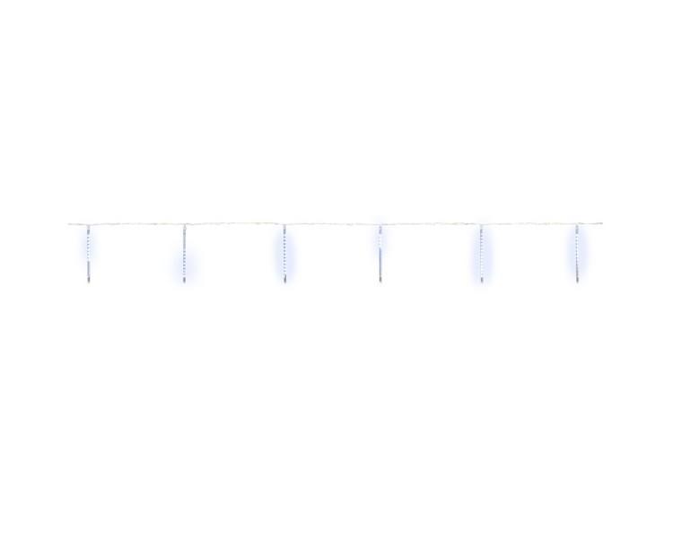 Tubi nevicata led Giocoplast 10 tubi 480 luci da 5m bianco freddo - 14524547 01