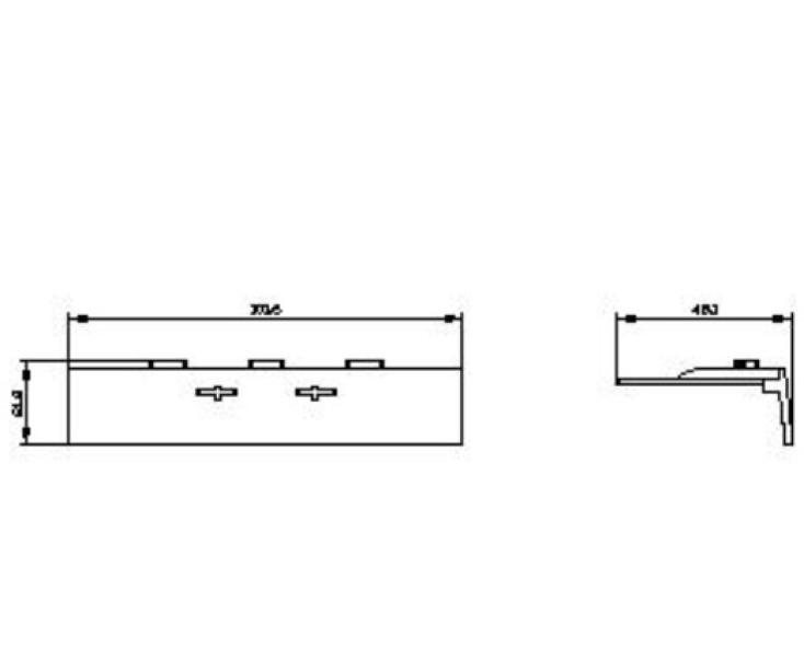 calotta coprimorsetti grigia 4 poli compatibile con interruttori siemens 3va