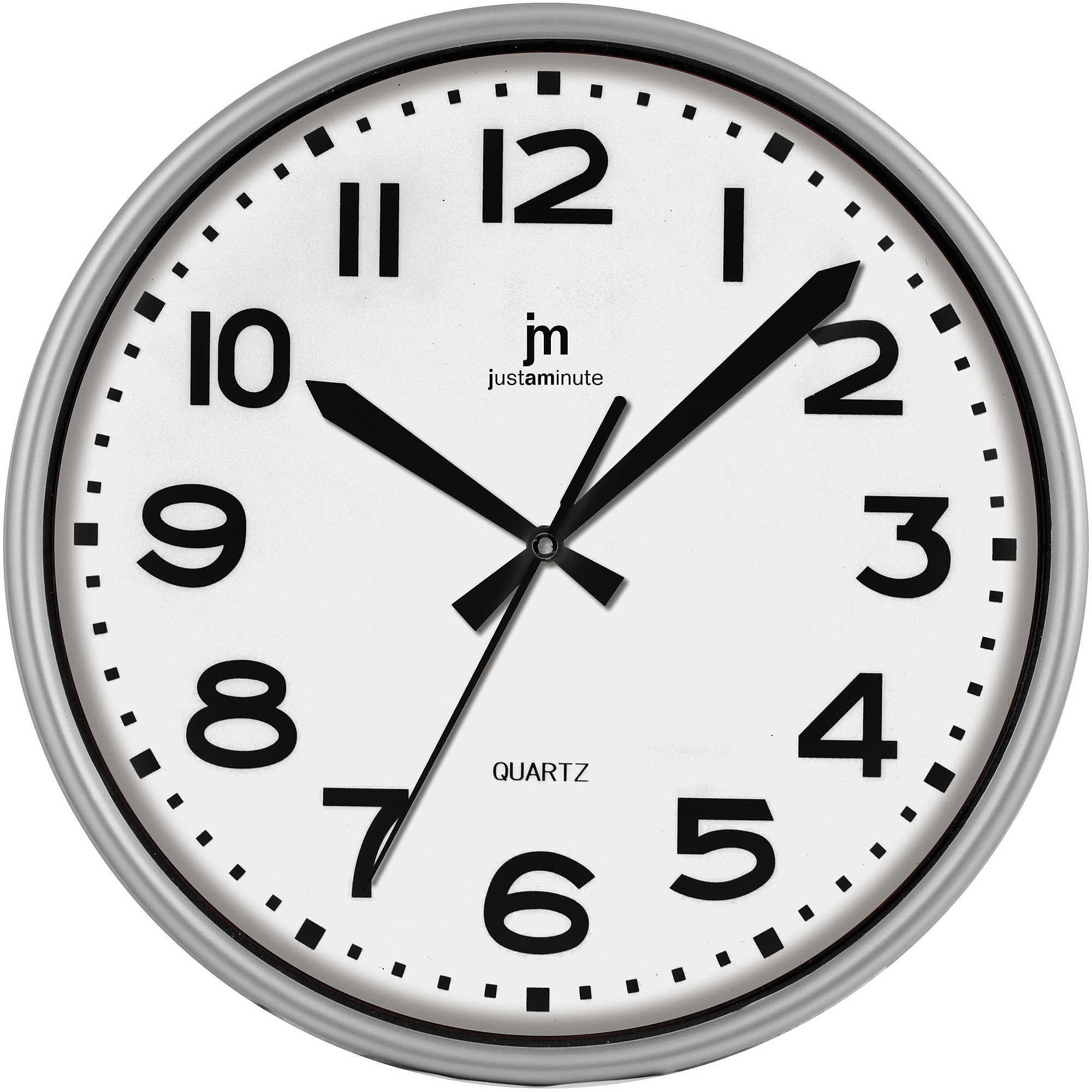 Orologio da parete Lowell Basic diametro 25.5cm bianco - 00940B 01