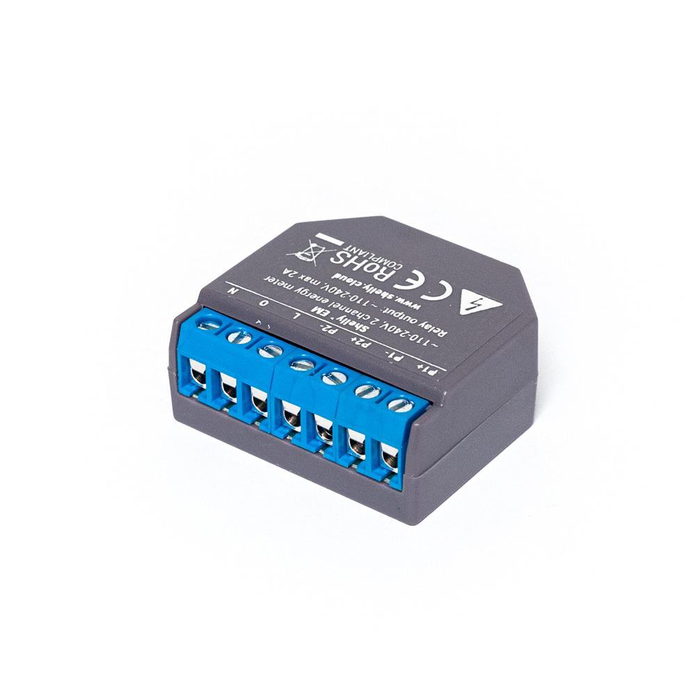 Misuratore di corrente wifi Shelly 1W 120A - SHEM50 01
