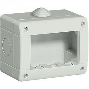 Luna livinglight contenitore vuoto 3 moduli ip44 24403