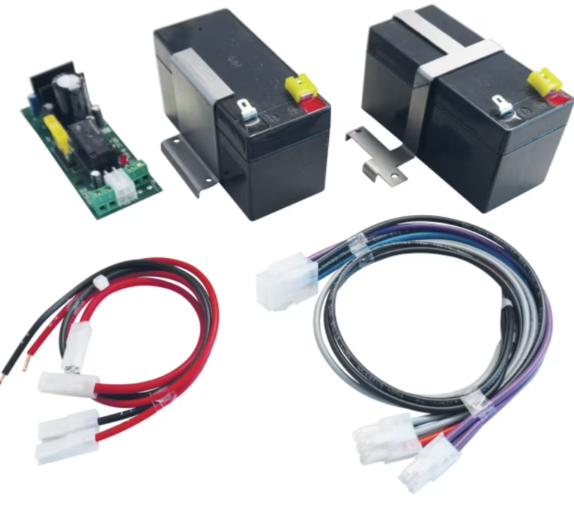 kit batteria tampone bft thalia bt a80 con scheda e cablaggi