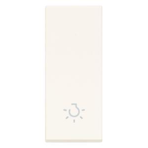 Copritasto simbolo luce  linea 1m bianco - 31000.lb