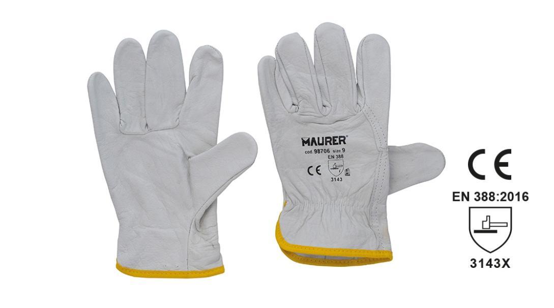 Guanti antitaglio Maurer taglia 10 grigio - U100019019 01