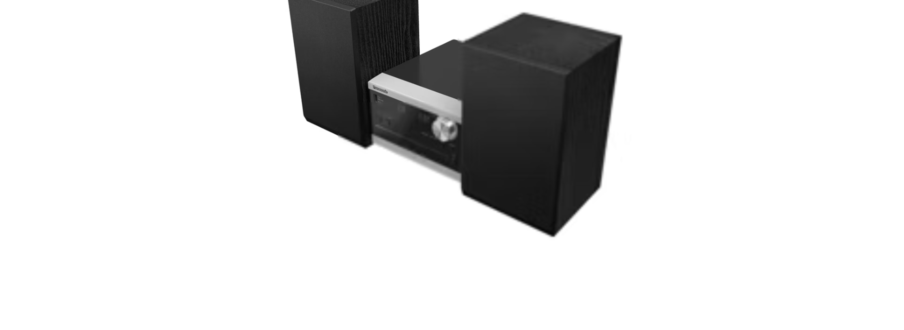 micro hi-fi 20w con lettore cd radio fm dab plus e porta usb nero