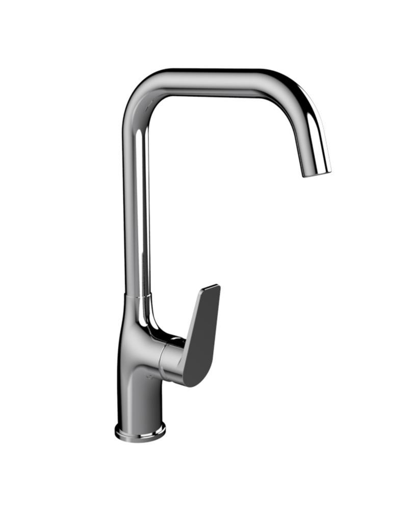 Lavello a bocca alta Idro-Bric Kalos flessibili 3/8F da 35cm cromo - SCARUB1257CR 01