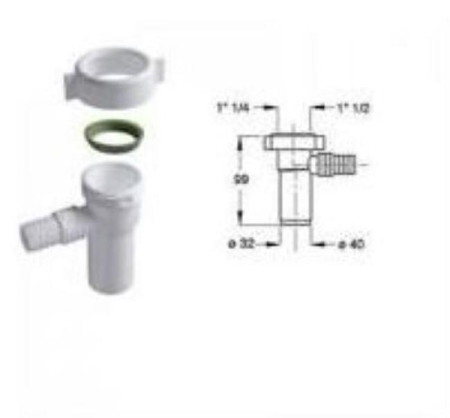 ATTACCO IDRO-BRIC LAVATRICE UNIVERSALE - SACRAC0048AL 01