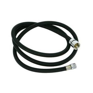 Flessibile per lavello estraibile idro-bric attacco 1/2 pollici x m15x1 da 150cm nero - sactla0039cu