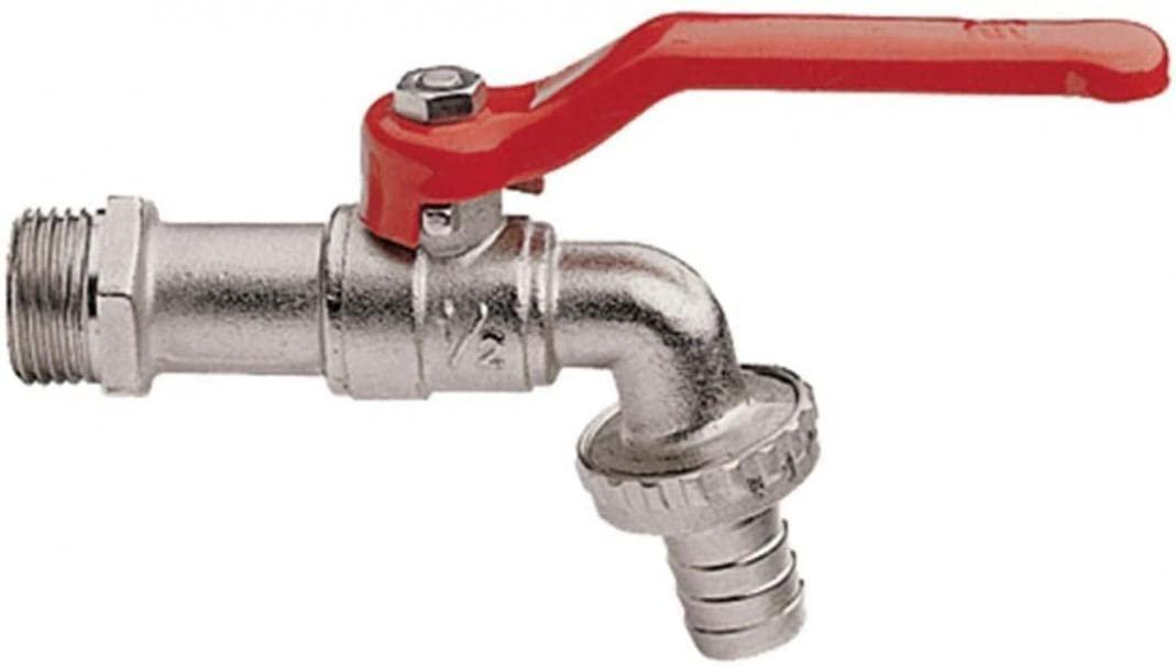Rubinetto portagomma a sfera Idro-Bric diametro 3/4 pollici - SMK-K0260 C 01