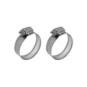 Kit fascette a vite idro-bric diametro 25-37mm acciaio 2pz - sacacc006725