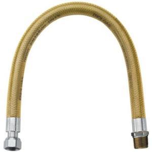 Tubo flessibile idro-bric femmina-maschio 1/2 pollici da 2m giallo - sacgas0028mf