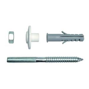 Kit viti e tasselli idro-bric per montaggio lavabo diametro 10x120mm - sfutas0002vi