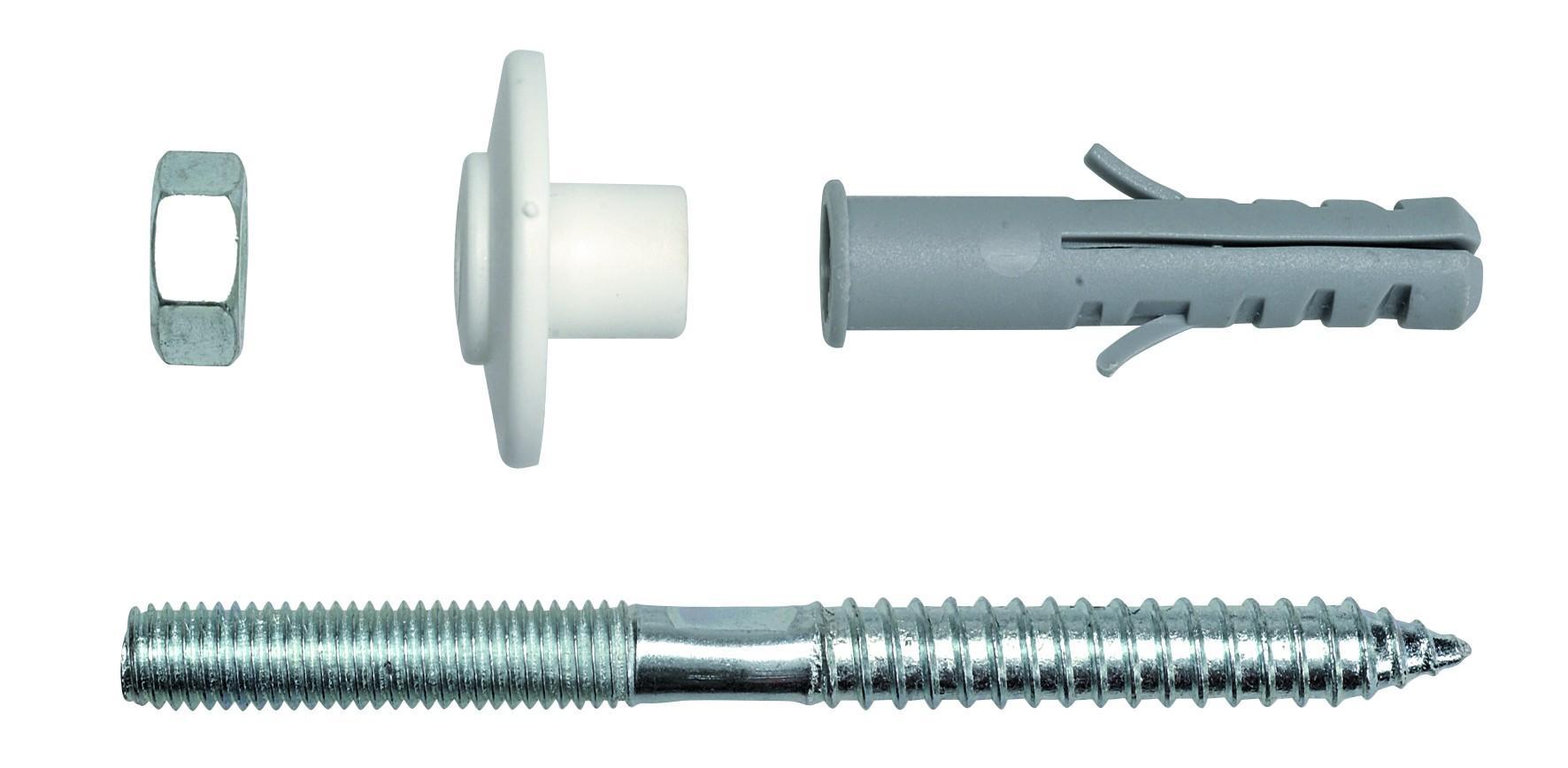 Kit viti e tasselli Idro-Bric per montaggio lavabo diametro 10x120mm - SFUTAS0002VI 01