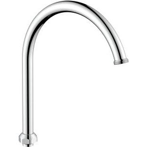 Bocca a collo di cigno idro-bric canna da 18mm cromo - sacmin0046cr