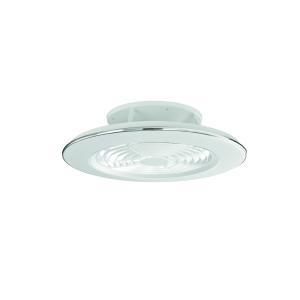 Plafoniera led con ventola  alisio xl 58+95w 2700-5000k bianco - 7490