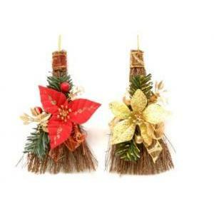 Giocoplast scopetta natalizia 20cm 33016961