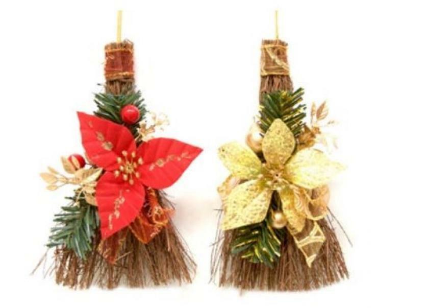 giocoplast natale giocoplast scopetta natalizia 20cm 33016961 - foto 1