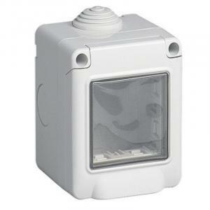 Scatola ip55 2m grigia 12502