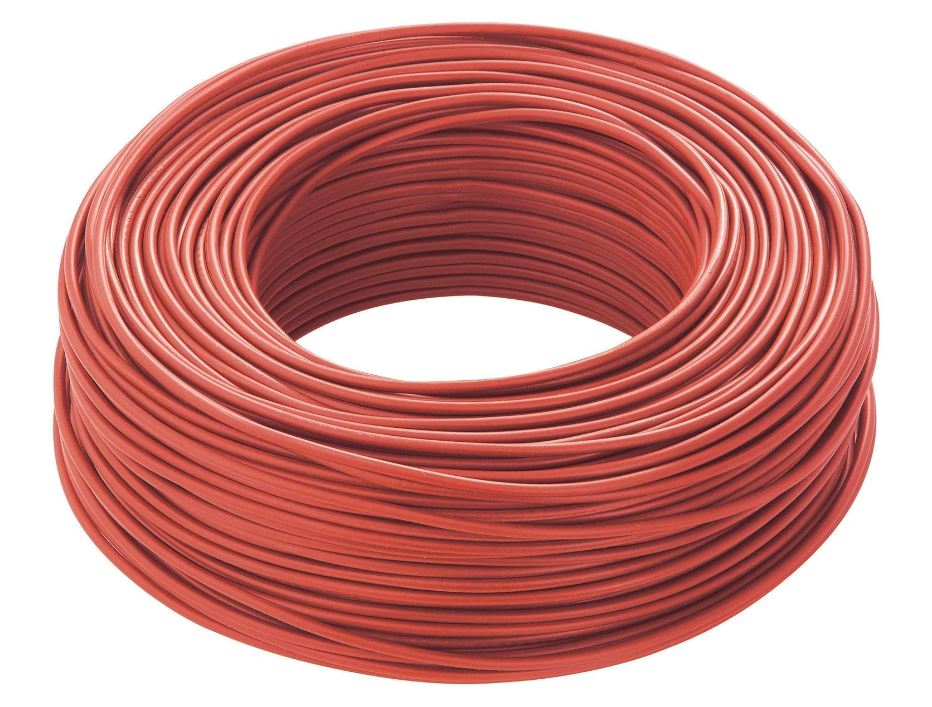 Cavo unipolare isolato Cavi sezione 1x1mm2 rosso da 100m - FS17-1R/B100 01