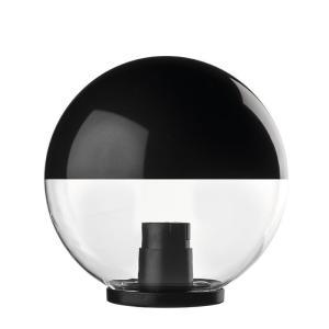 Globo diametro 30cm calotta verniciata nera  50031   gl/30/vern
