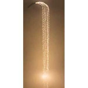 Cascata di 720 mini luci led 31v effetto corsa luce calda 3mt per uso esterno/interno 51-218