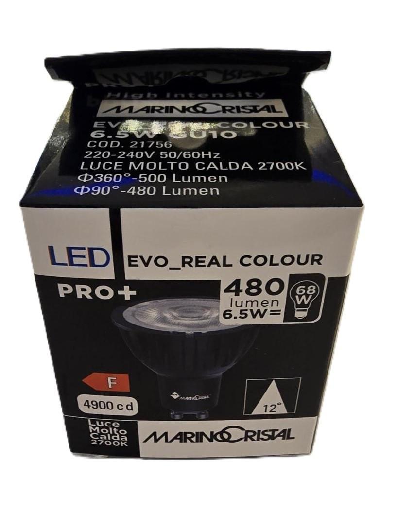marino cristal lampadina marino cristal led pro + evo 6,5w 2700k - 21756 - foto 2