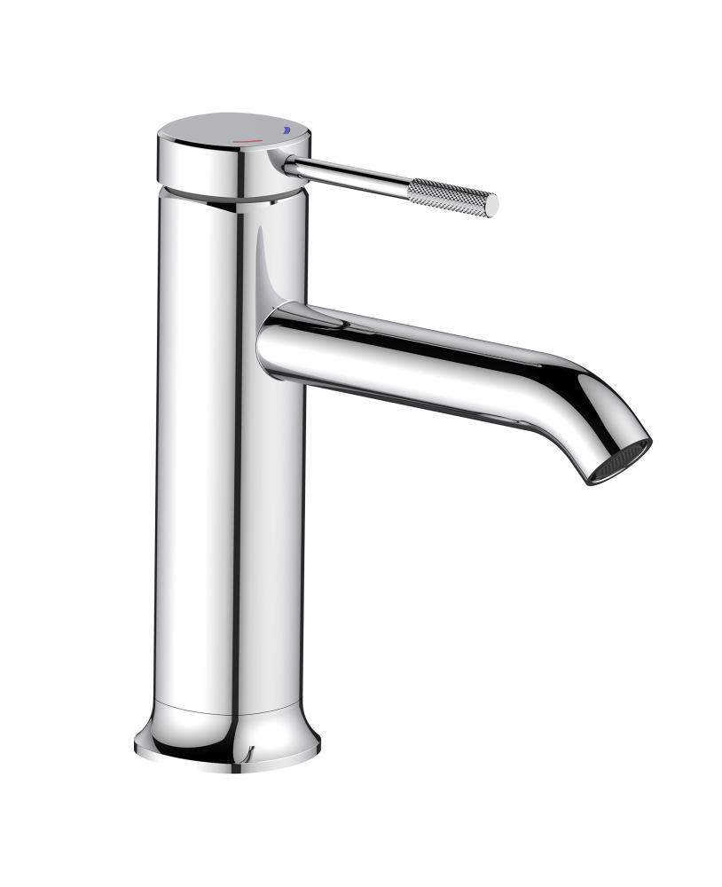 Rubinetto per lavabo Idro-Bric Riviera 3/8F da 40cm cromo - SCARUB1135CR 01