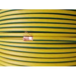 BELI-BECO Cavo L318/25 – Cavo in rame 3 x 0,14 mm² (1x18x0,10 mm) – Drilling – Anello da 25 m (trix colori: giallo, bianco-verde