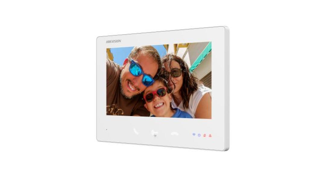 Videocitofono HD Hikvision 4W 1024x600p bianco DS-KH7300EY-WTE2/White - 305304860 03