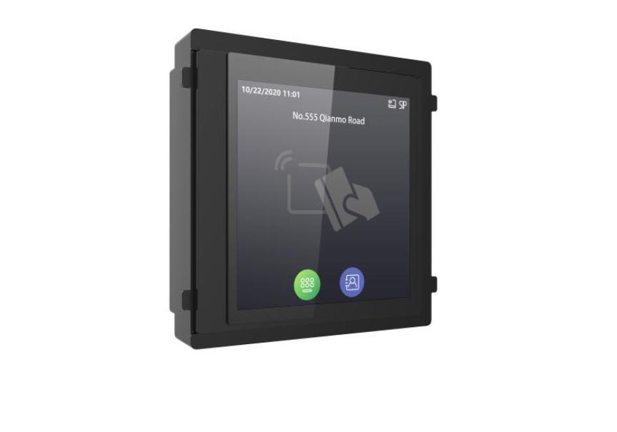 Modulo display touch con lettore schede Hikvision 4 pollici 480x480p DS-KD-TDM - 305302659 03