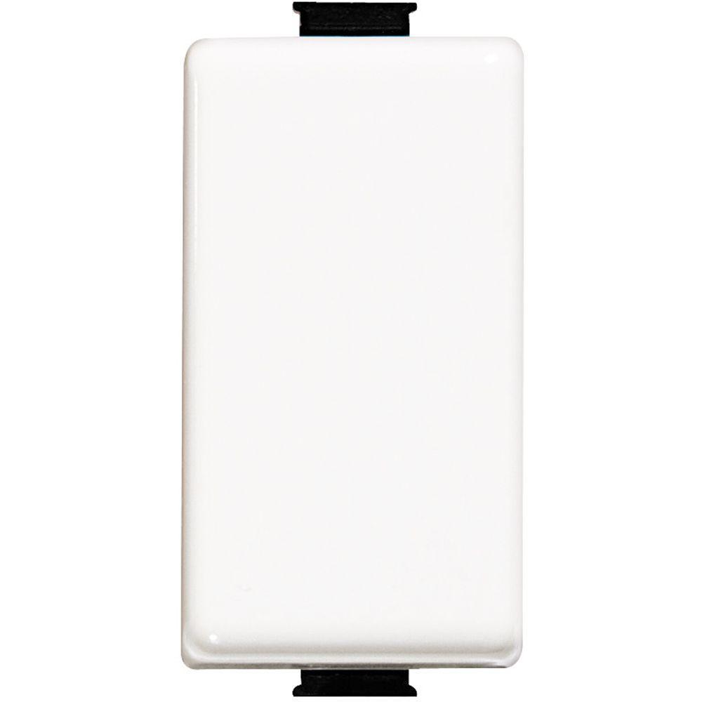 interruttore unipolare bticino matix 1 modulo bianco vista frontale