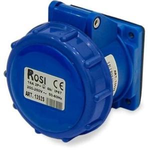 Presa industriale da incasso  materiale elettrico 3p 32a 230v blu - 1001361