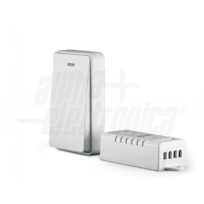 Kit interruttore Alpha Elettronica max 200m 433.92 bianco - 23-208 01