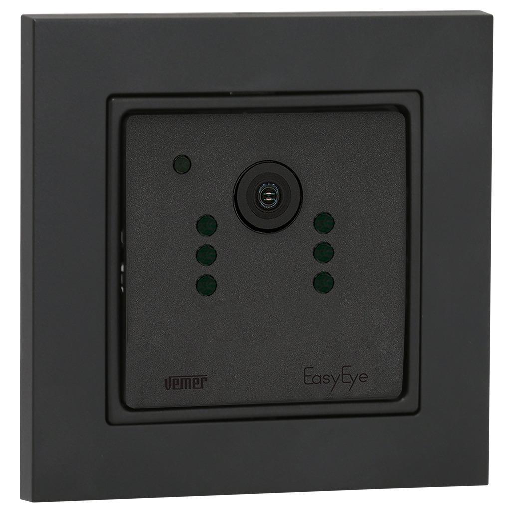 Videocamera wifi da incasso Vemer EasyEye-INT 2 moduli max 2.9W grigio - VE794901 01