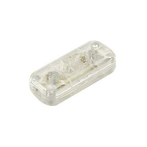Interruttore passafilo bipolare  2a trasparente - 2190/tr