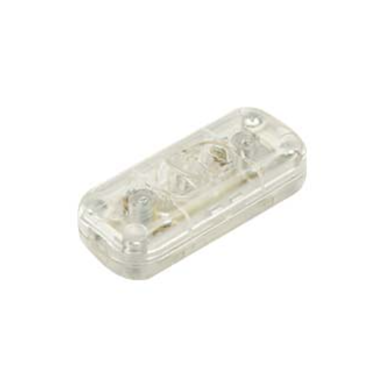 Interruttore passafilo bipolare FAI 2A trasparente - 2190/TR 01