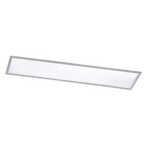 Plafoniera led rettangolare  phoenix 31w 3000k bianco nichel opaco - 674011207